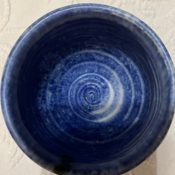 McCarty pottery, Mississippi mud cobalt blue bowl - Picture 2 of 4